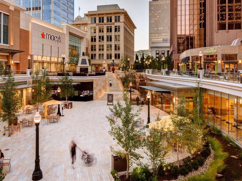 City Creek Center Salt Lake City Mall